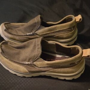 Skechers Men's Tan Slip-On Loafers